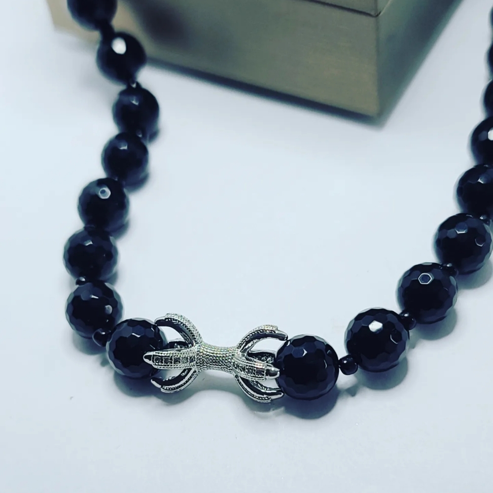 Black agate set